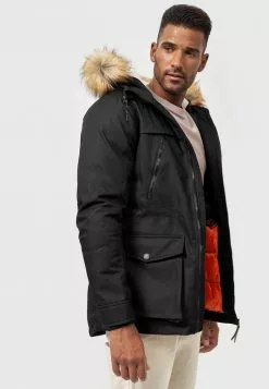 INDICODE JEANS Parka - Black -INDICODE JEANS Boutique 7f97407267544f6faa7b31560b1c8565