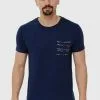 INDICODE JEANS MORAN - T-shirt Imprimé - Navy