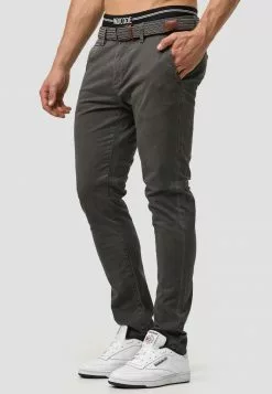 INDICODE JEANS Chino - Dk Grey 7 INDICODE JEANS Chino - Dk Grey -INDICODE JEANS Boutique 806da11b10094ffca67c102a410a2d9e