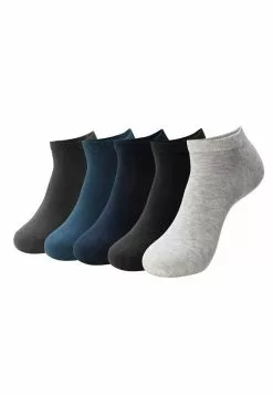 INDICODE JEANS 5 PACK - Chaussettes - Black/blue/grey