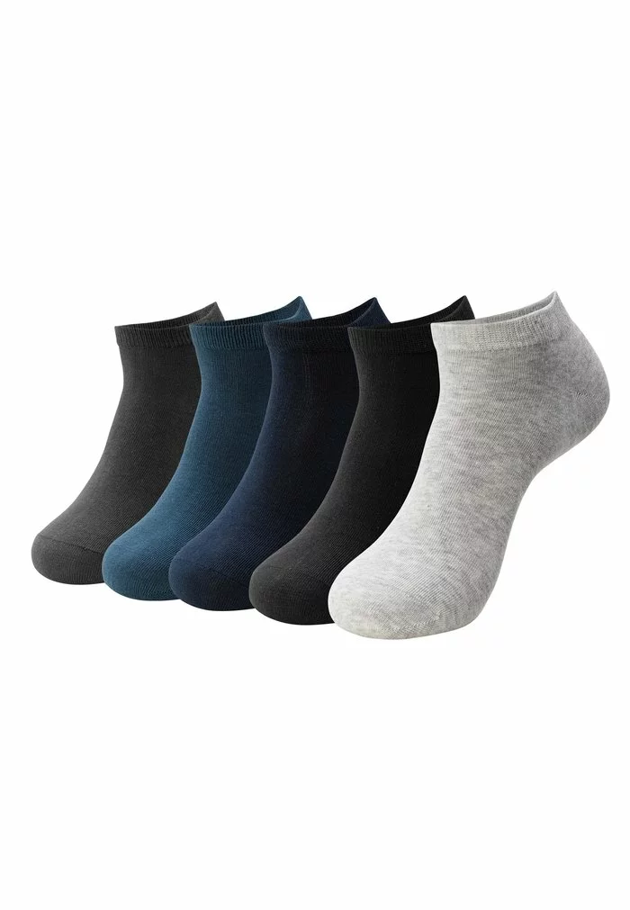 INDICODE JEANS 5 PACK - Chaussettes - Black/blue/grey 1 INDICODE JEANS 5 PACK - Chaussettes - Black/blue/grey