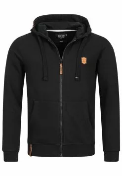 INDICODE JEANS Sweat à Capuche Zippé - Black 11 INDICODE JEANS Sweat à Capuche Zippé - Black -INDICODE JEANS Boutique 816feb85edd1489d855c76aef6db50f6