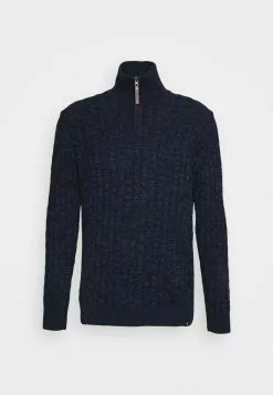 INDICODE JEANS RUFUS - Pullover - Navy -INDICODE JEANS Boutique 818b98fabc7d453cb260d68ad8456a4c