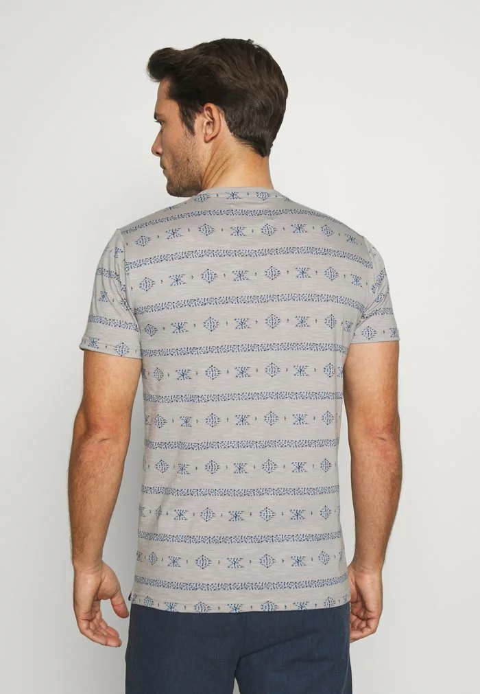 INDICODE JEANS CANNES - T-shirt Imprimé - Grey 3 INDICODE JEANS CANNES - T-shirt Imprimé - Grey – Image 3
