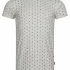 INDICODE JEANS BATCHNORD - T-shirt Imprimé - Willow Grey