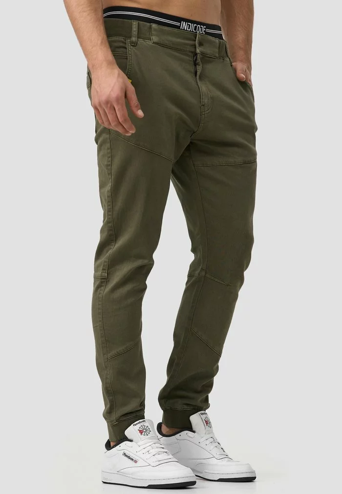 INDICODE JEANS ZANNES - Jean Slim - Army 4 INDICODE JEANS ZANNES - Jean Slim - Army – Image 4