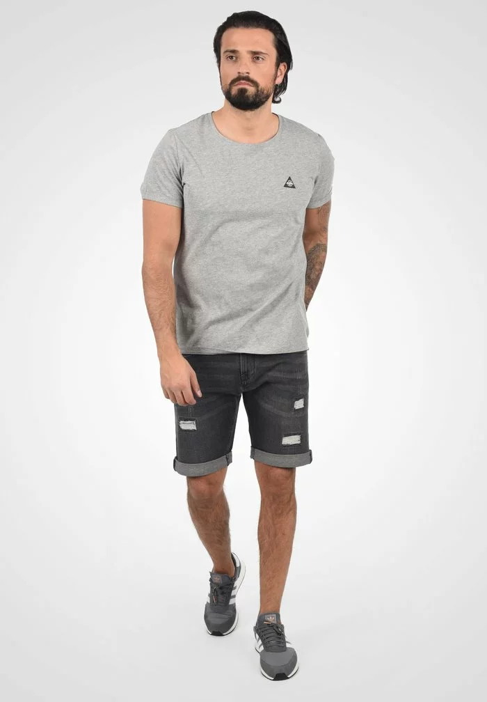INDICODE JEANS IDHALLOW - Short En Jean - Dark Grey 2 INDICODE JEANS IDHALLOW - Short En Jean - Dark Grey – Image 2