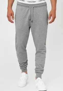 INDICODE JEANS Pantalon De Survêtement - Grey Mix