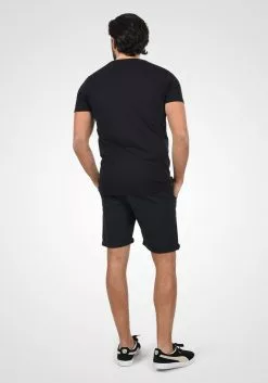 INDICODE JEANS IDMEWS - Short - Black -INDICODE JEANS Boutique 823c6a1dcece44b1b4f2725b2348ebcb