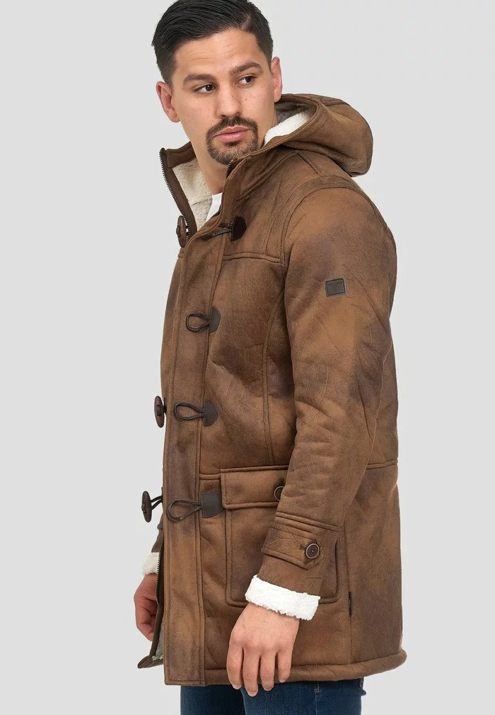 INDICODE JEANS Veste D'hiver - Brown Sugar 4 INDICODE JEANS Veste D'hiver - Brown Sugar – Image 4