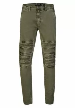 INDICODE JEANS ROTH - Jean Slim - Army -INDICODE JEANS Boutique 829b05627a714020b4dee95deefe0d27
