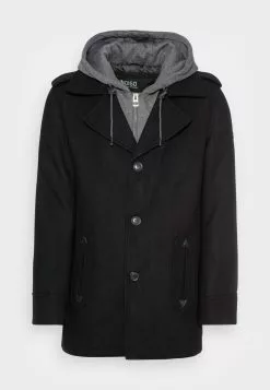 INDICODE JEANS ADAIR - Manteau Court - Black -INDICODE JEANS Boutique 82a04dd5e1d44d5585684dde1b08d8f3