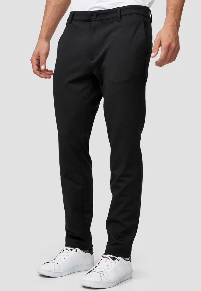 INDICODE JEANS Chino - Black 5 INDICODE JEANS Chino - Black – Image 5