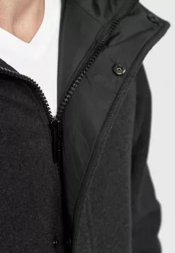 INDICODE JEANS MANTEL MARKS - Veste D'hiver - Charcoal Mix -INDICODE JEANS Boutique 8343d7e0f004432bafa7cc66df77cfe9