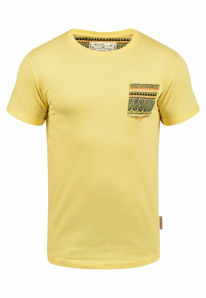 INDICODE JEANS IDPAXTON - T-shirt Imprimé - Yellow 4 INDICODE JEANS IDPAXTON - T-shirt Imprimé - Yellow – Image 4