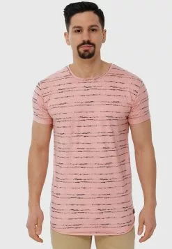 INDICODE JEANS T-shirt Imprimé - Coral Cloud