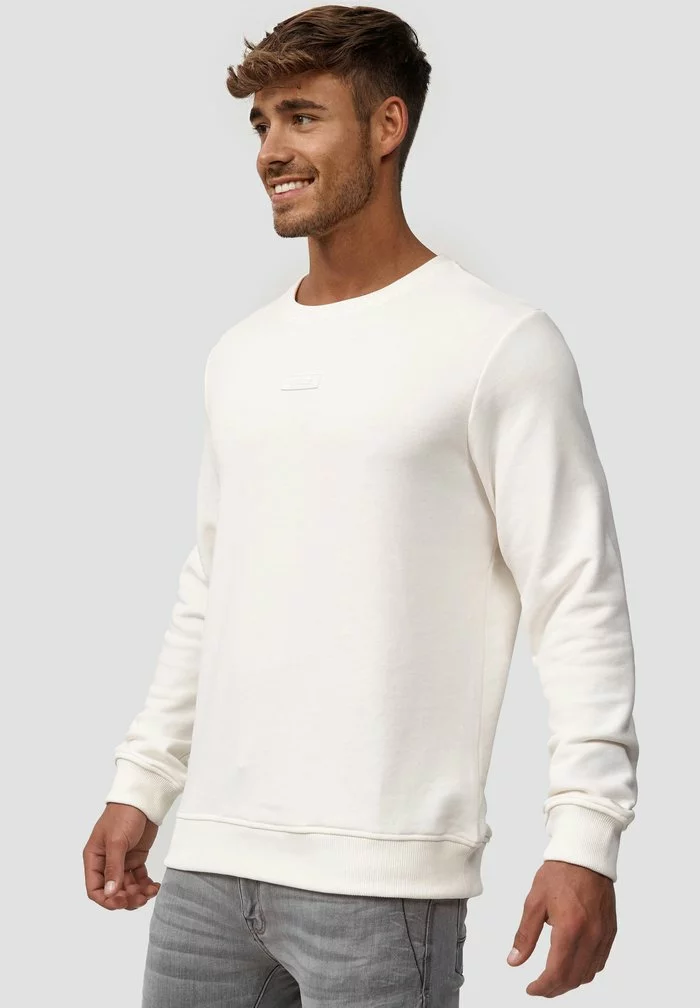 INDICODE JEANS BAXTER - Sweatshirt - Marshmellow 5 INDICODE JEANS BAXTER - Sweatshirt - Marshmellow – Image 5