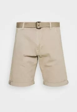 INDICODE JEANS KAISER CHINO EXCLUSIV - Short - Greige -INDICODE JEANS Boutique 83ef18b2eda948139ec6bfe4eefb56ea