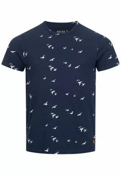 INDICODE JEANS MCFARLAND - T-shirt Imprimé - Navy -INDICODE JEANS Boutique 84173544720e475aa4c093d55b6dd2f9