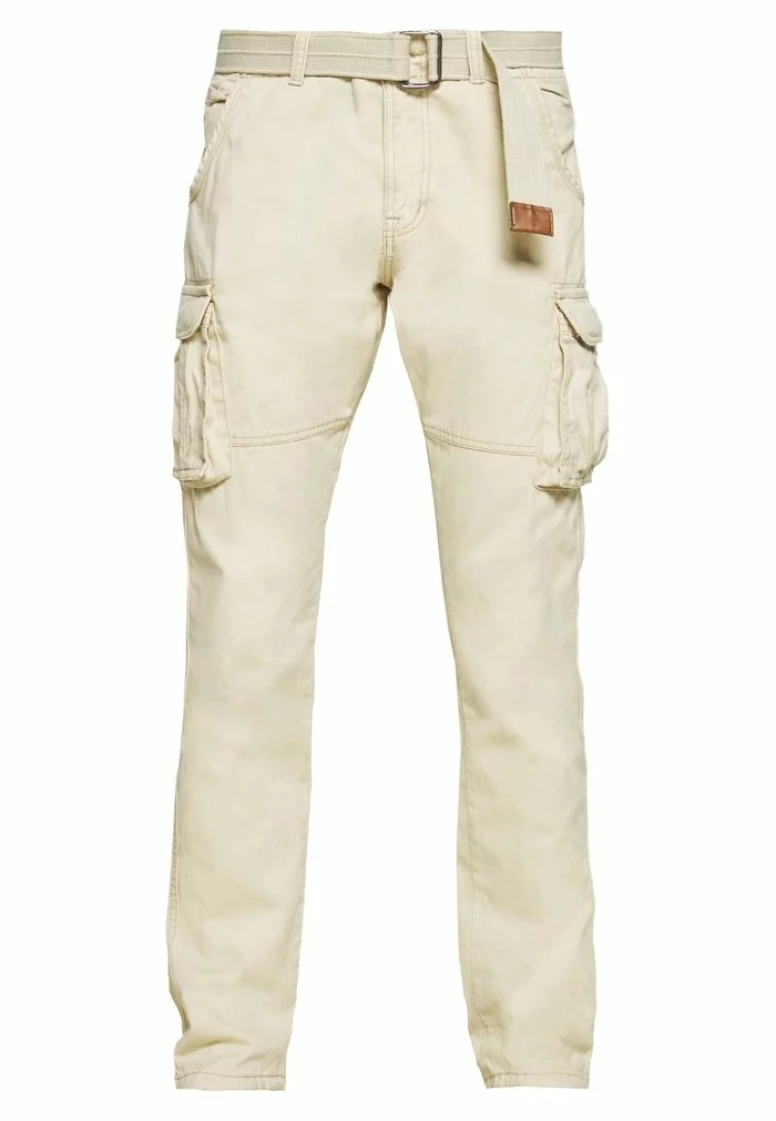 INDICODE JEANS WILLIAM - Pantalon Cargo - Fog 4 INDICODE JEANS WILLIAM - Pantalon Cargo - Fog – Image 4