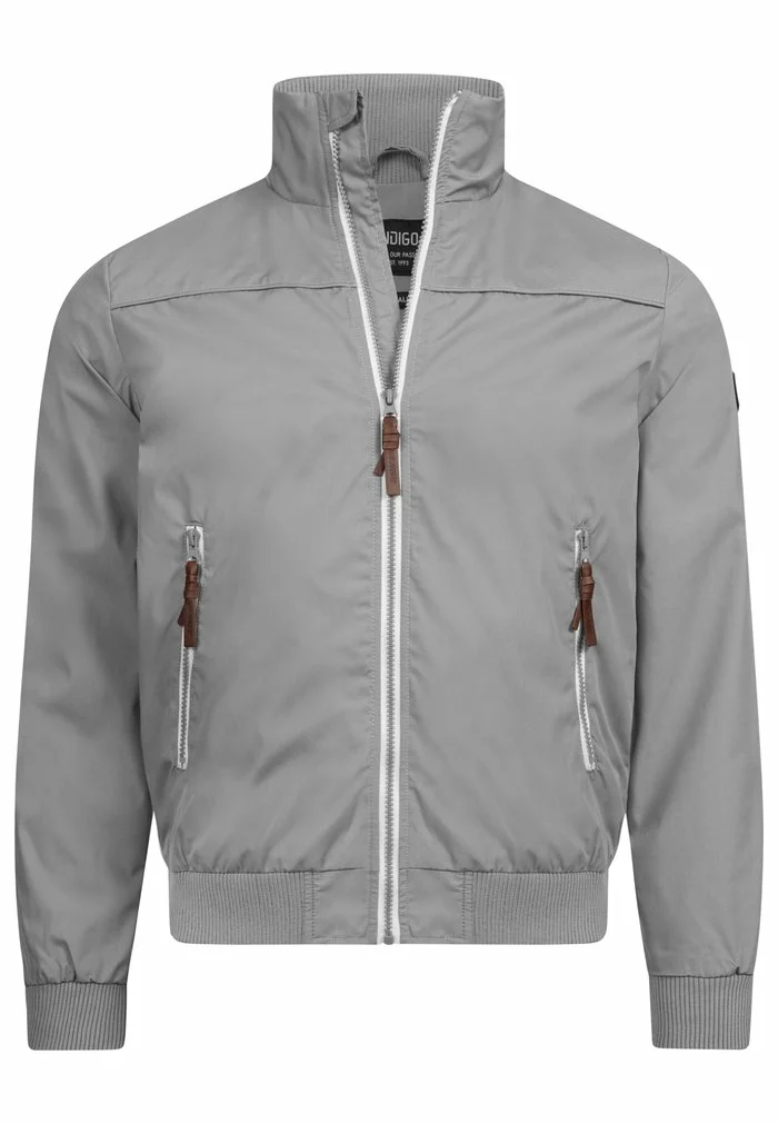 INDICODE JEANS Veste Mi-saison - Lt Grey 4 INDICODE JEANS Veste Mi-saison - Lt Grey – Image 4