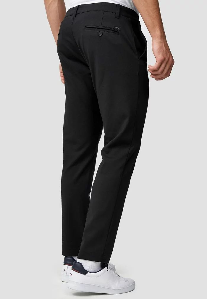 INDICODE JEANS Chino - Black 3 INDICODE JEANS Chino - Black – Image 3