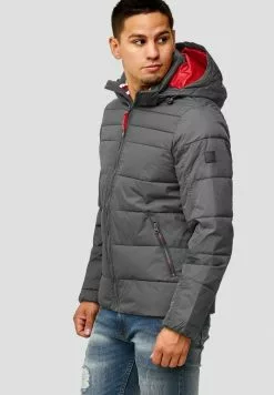 INDICODE JEANS PHILPOT - Veste D'hiver - Dark Grey -INDICODE JEANS Boutique 84f942b8c33c45b6b755a599a5318c81