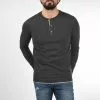 INDICODE JEANS IDGIFFORD - T-shirt à Manches Longues - Charcoal