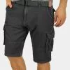 INDICODE JEANS IDCOSTA - Short - Dark Grey