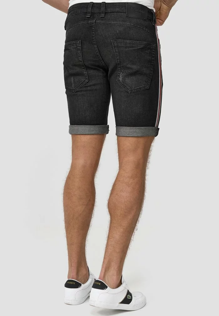 INDICODE JEANS Short En Jean - Black 3 INDICODE JEANS Short En Jean - Black – Image 3