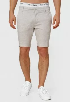 INDICODE JEANS AALBORG - Short - Ecru Mix