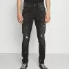 INDICODE JEANS EDWARDS - Jean Slim - Vintage Black