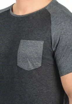 INDICODE JEANS IDGRESHAM - T-shirt Imprimé - Charcoal -INDICODE JEANS Boutique 86e5e5b7b5344332ae4b02608a9ea94b