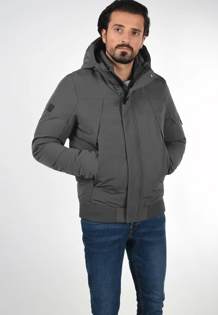 INDICODE JEANS IDMADOT - Veste D'hiver - Forged Iron 1 INDICODE JEANS IDMADOT - Veste D'hiver - Forged Iron