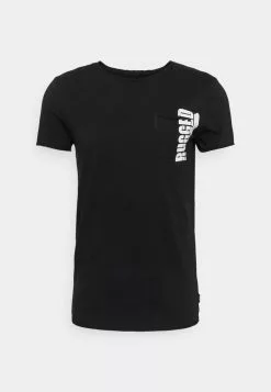 INDICODE JEANS NOVAST - T-shirt Imprimé - Black -INDICODE JEANS Boutique 878e7b1c933a4c3bad2ad44bd6fa9698