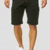 INDICODE JEANS Short - Black