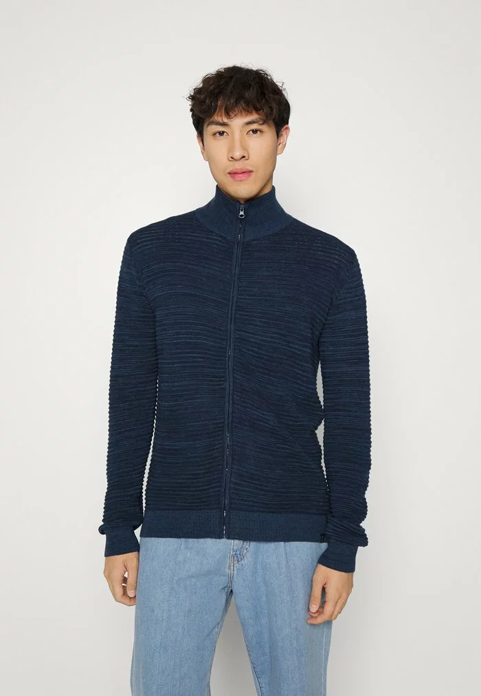 INDICODE JEANS BADRIC - Gilet - Navy 1 INDICODE JEANS BADRIC - Gilet - Navy