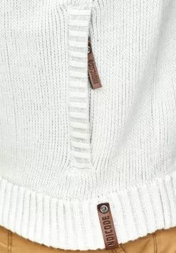INDICODE JEANS Sweat à Capuche Zippé - Off-white -INDICODE JEANS Boutique 8864da8c3abf4b888114f3b1c79ad772