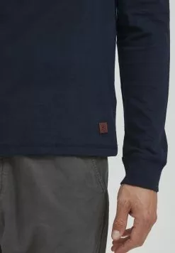 INDICODE JEANS IDARMANDO - T-shirt à Manches Longues - Navy -INDICODE JEANS Boutique 88c66a11bbc44a9ea44453b54f6cef19