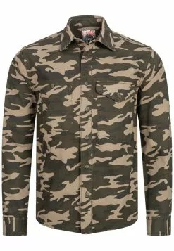 INDICODE JEANS LANGARM - Chemise - Dired Camouflage -INDICODE JEANS Boutique 88e62eae8f0644379001af49c195d2e1