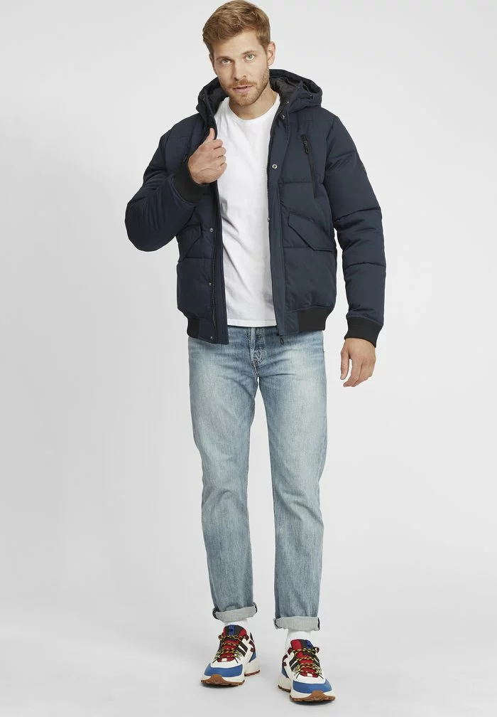 INDICODE JEANS IDRAVERT - Veste D'hiver - Navy 2 INDICODE JEANS IDRAVERT - Veste D'hiver - Navy – Image 2