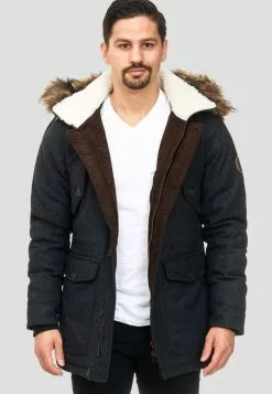 INDICODE JEANS BAYNES - Veste D'hiver - Black