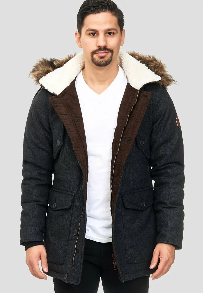 INDICODE JEANS BAYNES - Veste D'hiver - Black 1 INDICODE JEANS BAYNES - Veste D'hiver - Black