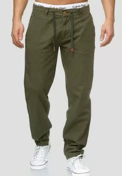 INDICODE JEANS BOULWARE - Pantalon Classique - Army -INDICODE JEANS Boutique 8a10806d332f4675867ee45680c2051e