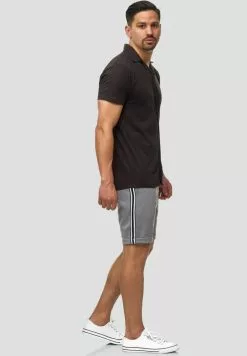 INDICODE JEANS Short - Grey -INDICODE JEANS Boutique 8a1b2e905327417d9b5b99e0143e0ede
