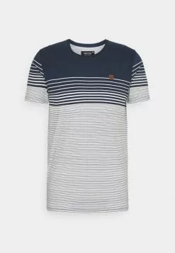 INDICODE JEANS MANNING - T-shirt Imprimé - Navy