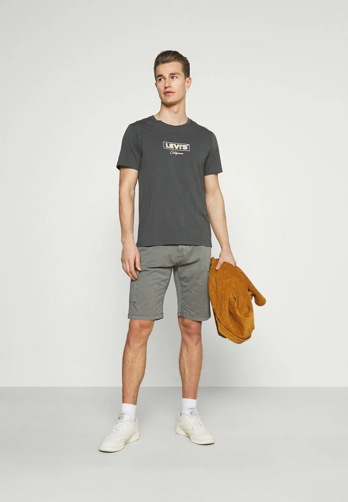 INDICODE JEANS ATHLONE - Short - Pewter 2 INDICODE JEANS ATHLONE - Short - Pewter – Image 2