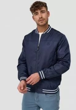 INDICODE JEANS MANOS - Blouson Bomber - Navy -INDICODE JEANS Boutique 8aef200943fb4eebbf3880f1c7d70a11