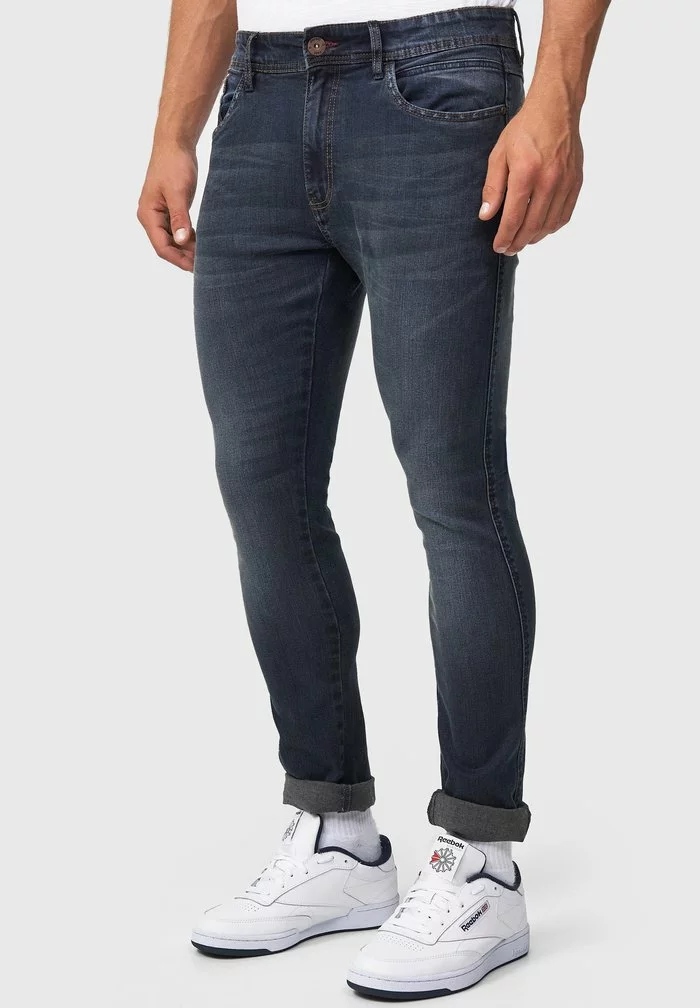 INDICODE JEANS Jean Slim - Rub Bleach 3 INDICODE JEANS Jean Slim - Rub Bleach – Image 3