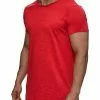 INDICODE JEANS WILBUR - T-shirt Imprimé - Rot